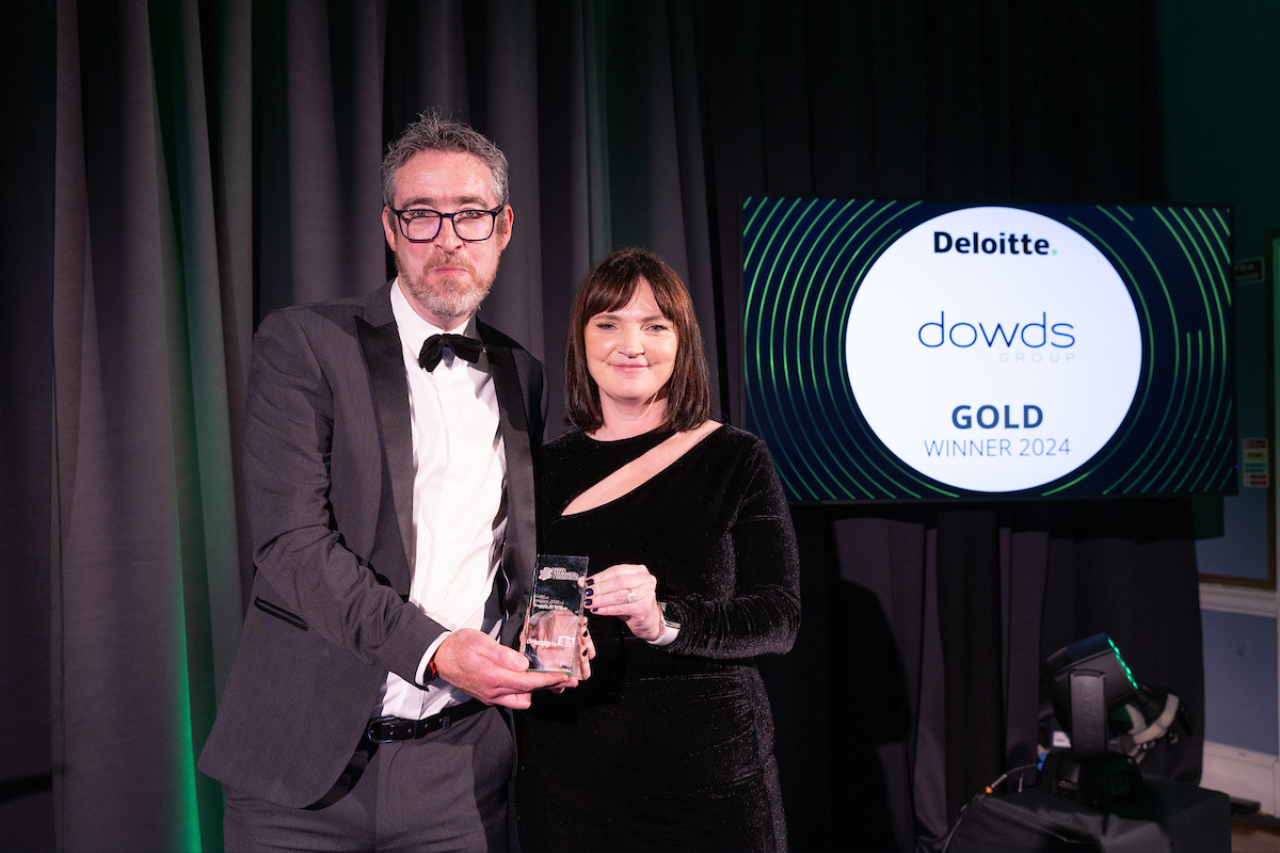 James Dowd, Managing Director at Dowds and  Carmel Murnane, Deloitte Ireland Tax Partner